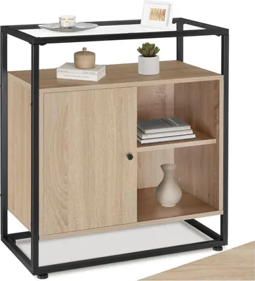 Produktbild von tectake® Kommode Conventry Industrial Style 70 x 38 x 80,5 cm