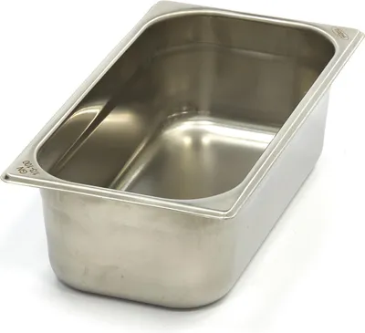 Image de Maxima - Récipient Gastro Gastronorm - 1/3 GN - 10 cm de profondeur - Acier inoxydable