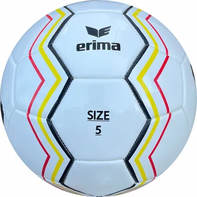 Produktbild von Erima Euro 2024 Belgium Trainingsball - Schwarz / Gelb / Rot  | Größe: 5