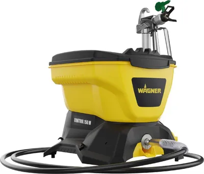 Produktbild von Wagner SprayTech Control 150 M, Farbe, 5,5 l, Acrylfarbe, Latexfarbe, Terrassenbeläge, Holz, 110 bar, 0,9 l/min