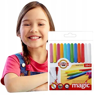 Produktbild von Koh-I-Noor Magische Filzstifte 10+2 Effekte