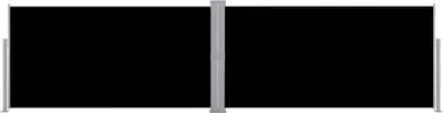 Produktbild von vidaXL Seitenmarkise Ausziehbar Schwarz 160×600 cm