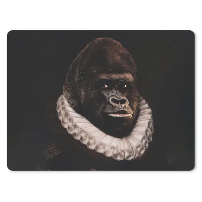 Produktbild von MuchoWow® Mauspad Mousepad Malerei - Affe - Alte Meister 40x30 cm - Mousepads - Maus Mat - Pad - Mausunterlage - Anti Rutsch