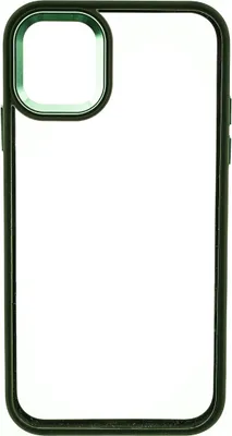 Produktbild von Smartphonehülle Back Cover Bumper TPU Schutzhülle kompatibel mit iPhone 12 Dunkelgrün