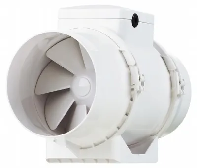 Produktbild von Rohrventilator - Ø 125 mm - Mit Nachlauf-Timer - Für Kanalmontage - Be- und Entlüftung