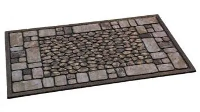 Obrázek produktu pro Gumová rohožka Masterpiece-st. Croix Grey 40*60