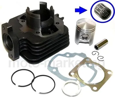 Produktbild von 50 Zylinder KIT 40mm KOLBEN Nadel Lager Set für Peugeot Vivacity 3 III abBj08 Zylinderkit
