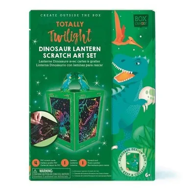 Zdjęcie produktu dla Zestaw kreatywny zdrapka Lampion Dino