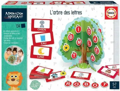 Produktbild von Educa Lernspiel Buchstabenbaum Karton Kinder 5-7 Jahre