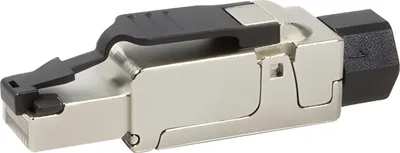 Produktbild von LogiLink RJ45-Steckverbinder Kat.6A T568A & T568B geschirmt