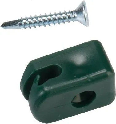 Immagine prodotto di 5x supporto per filo di tensione con viti recinzione in rete di filo di tensione verde
