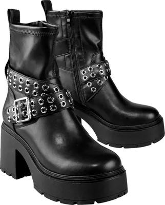 Obrázek produktu pro Buffalo Dámské elegantní kotníkové boty Mila Rock Boot 1220082 black