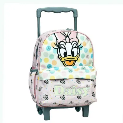 Productafbeelding van Disney Daisy rugzak voor meisjes, geschikt voor school, met oogopdruk, 30 cm