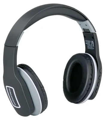 Produktbild von Grundig Kopfhörer Kabellos Bluetooth - Kopfhörer Over Ear mit 5 Stunden Spielzeit - Kabellos mit Mikrofon - Inkl. 3,5mm Audiokabel und USB-C Ladekabel