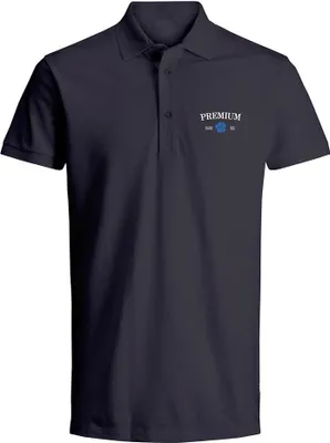 Produktbild von Jack & Jones Blaalfie Kurzarm-poloshirt Blau S Mann Blau S