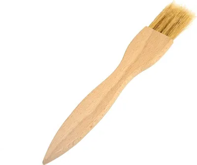 Produktbild von Flacher Lasurpinsel 14 cm klein | Emaillepinsel | Bürste