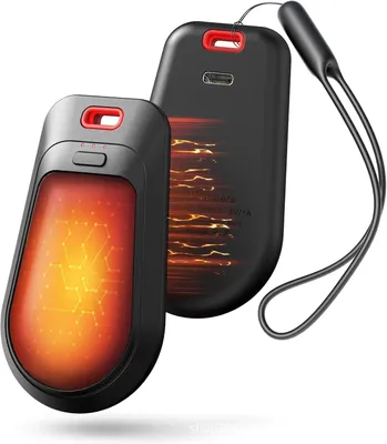 Produktbild von Zimilo Handwärmer Wiederaufladbar 2 in 1, Magnetischer Elektrischer Taschenwärmer mit 3 Heizstufen, Fast Heating USB-C Minis für Winter Outdoor