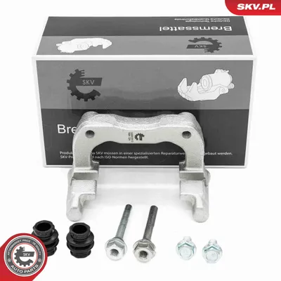 Immagine prodotto di ESEN SKV 74SKV013 Supporto pinza freno posteriore sinistro per VW Polo hatchback (6R1, 6C1) e Polo berlina (602, 604, 612, 614), compatibile con AUDI A1 Sportback