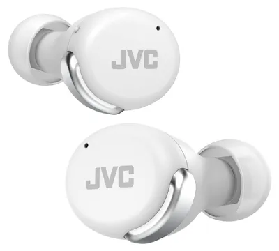 Image de JVC HA-Z330T-W - Ecouteurs compacts True Wireless, réduction active du bruit, poids léger, design stylé, BT 5.2, (IPX4), 21 heures d'autonomie,