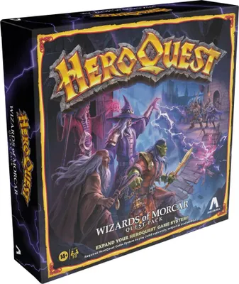 Produktbild von Hasbro Gaming Avalon Hill HeroQuest Morcars Magier, 14 Jahr(e), 90 min