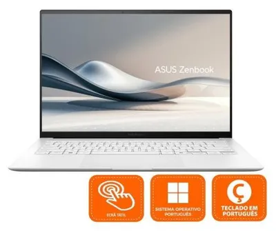 Produktbild von ASUS Zenbook S14 UX5406SA-U72BOHDBB2, Intel Core Ultra 7, 35,6 cm (14"), 2880 x 1800 Pixel, 32 GB, 1 TB, Windows 11 Home