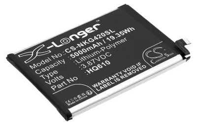 Obrázek produktu pro Baterie pro Nokia G42 5G, 5000 mAh, Li-Ion