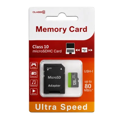 Produktbild von Micro SD Speicherkarte Elite 128GB Handy Video Kamera Gaming Flash-Speicher inklusive SD Karten Adapter