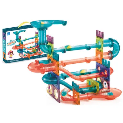 Obrázek produktu pro Magnetická stavebnice Lite Dragon 107 ks - Magic Magnetic Blocks