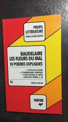 Image de Baudelaire - 10 poemes expliques