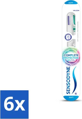 Obrázek produktu pro Sensodyne - Zubní kartáček - Complete Care Soft - Complete care - 1 zubní kartáček - výhodné balení - 6 kusů