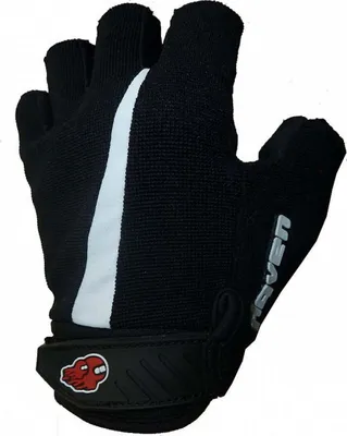 Produktbild von HAVEN Fingerlose Fahrradhandschuhe - TRIPLE - Schwarz 2XS