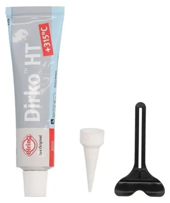 Produktbild von Elring 036164 Dirko elastische Universal Dichtmasse Abdichtung 70ml Silikon Grau