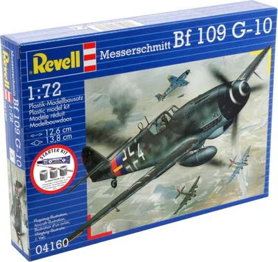 Produktbild von Revell Adventskalender|Revell Control|Revell Starter Kit Messerschmitt Bf-109, Revell Modellbausatz mit Basiszubehör