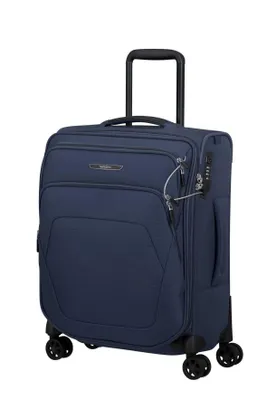 Obrázok produktu pre Samsonite Spark Sng Eco, Vozík, Softshell, Modrá, Midnight blue, Príručná batožina, 4 koleso/kolesá