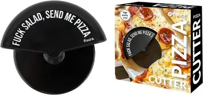 Obrázok produktu pre Krájač na pizzu, kašli na šalát, pošli mi pizzu!