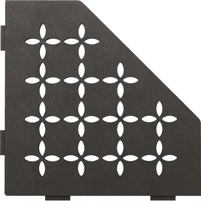 Obrázok produktu pre Schlüter SES2D5TSDA-E-S2 Ablage Floral 75x195x195x75mm Dunkelanthrazit