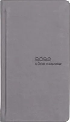 Produktbild von 2026 Güss Taschenkalender 15x9cm 1W.= 2S. Einband Tucson grau