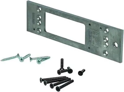Produktbild von Montageplaat für Oberdrehgurtschloss HDC35-1 - Drehgurtschloss-Accessoires
