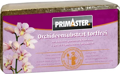 Produktbild von Primaster Orchideensubstrat torffrei Brikett für 5 Liter