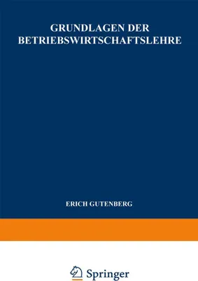 Produktbild von Grundlagen der Betriebswirtschaftslehre