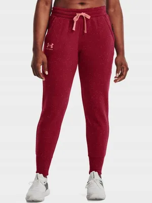 Produktbild von Under Armour Damen-Fleece-Joggerhosen XXL Rot - Komfort & Stil