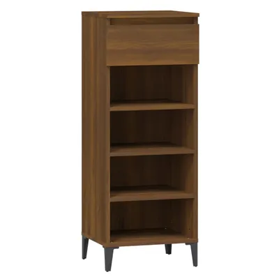 Produktbild von Schuhregal Braun Eichen-Optik 40x36x105 cm Holzwerkstoff