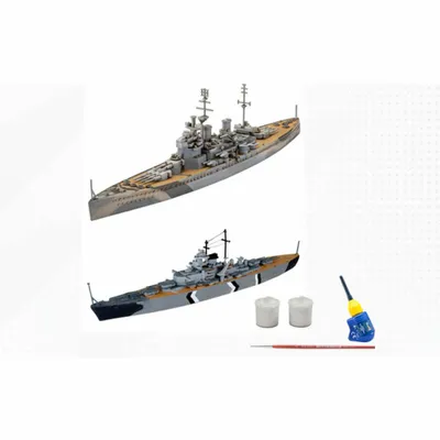 Immagine prodotto di Revell First Diorama Set - Bismarck Battle 1:1200