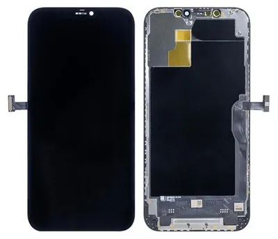Produktbild von LCD Display + Touchscreen für iPhone 12 Pro Max, schwarz (IC Removable) (60Hz)