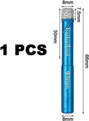 Obrázek produktu pro Diamantová vrtačka 8 mm, sada vrtaček