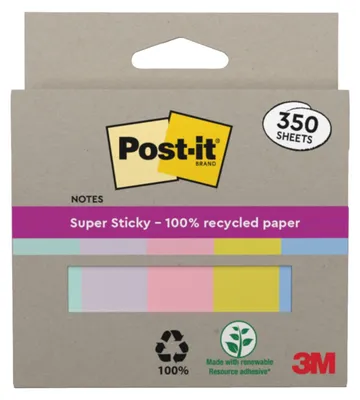 Immagine prodotto di Post-it 683-5PASTEL Post-it Mini con indice adesivo, 11,9 x 43,2 mm, colori pastello