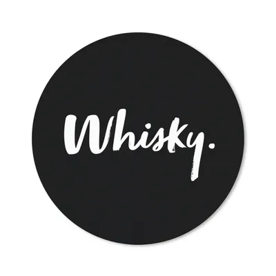 Produktbild von MuchoWow® Mauspad Mousepad Whisky - Zitate - Text - Getränk - Alkohol 30x30 cm - Mousepads - Maus Mat - Pad - Mausunterlage - Tischunterlage - Schreibtischmatten