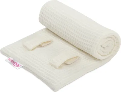 Produktbild von babybay Gitterschutz Waffelpiqué für Verschlussgitter alle Modelle, ivory
