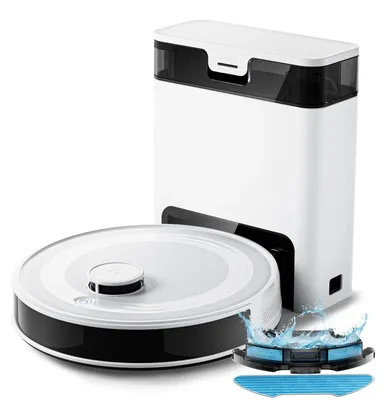 Immagine prodotto di Aspirapolvere robotizzato - Robot aspirapolvere - Robot lavapavimenti - Aspirapolvere robot - Potenza di aspirazione: 6000 Pa