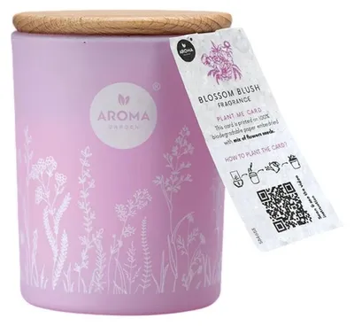 Immagine prodotto di Aroma Home, Blos.Blush, candela profumata, 150 g